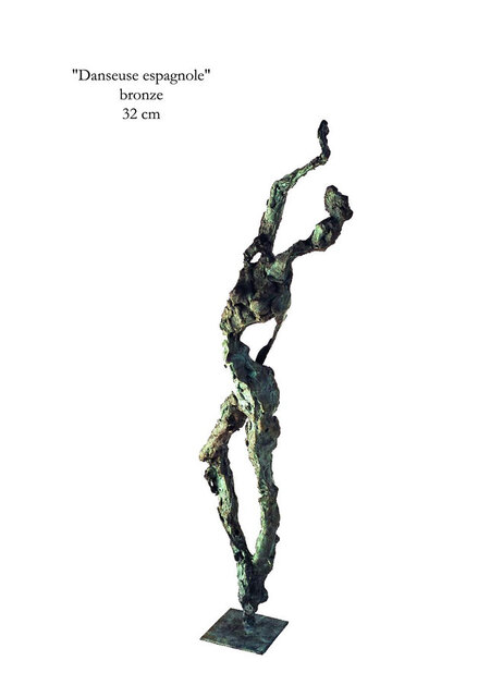 DANSEUSE ESPAGNOLE bronze