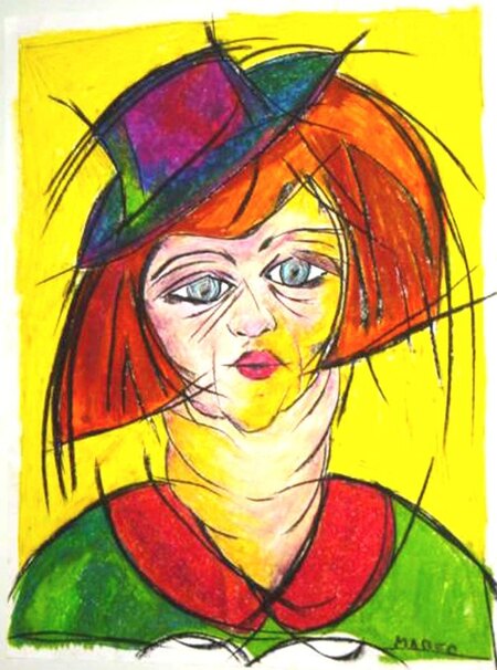 Femme clown