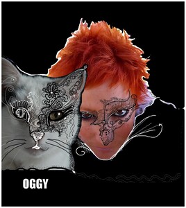 avec ma muse Oggy