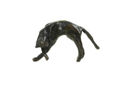 CHAT JOUEUR bronze 3/8