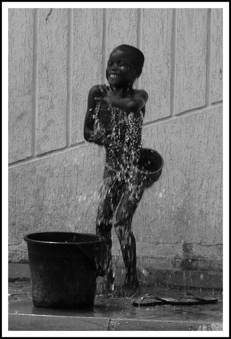 Moment du bain -  Togo