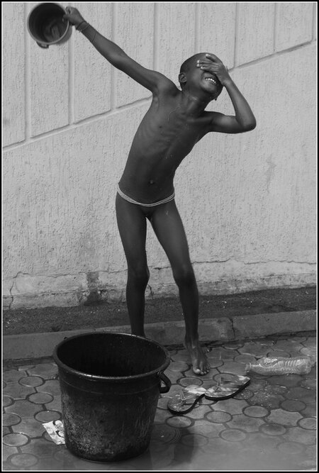 Moment du bain -  Togo